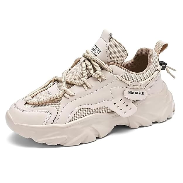Cruiser Chunky Sneaker for Men | Bold & Stylish Ogiy Mens Synthetic Casual Shoes for Running, Walking, Gym, Party, Sneakers